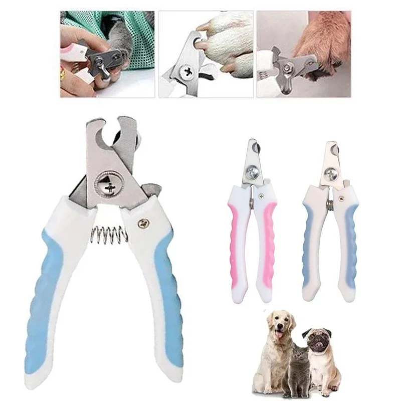 Must-Have Professional Grooming Tool: High-Quality, Durable, and Essential Stainless Steel Cat and Dog Nail Clipper-Precise Pa
