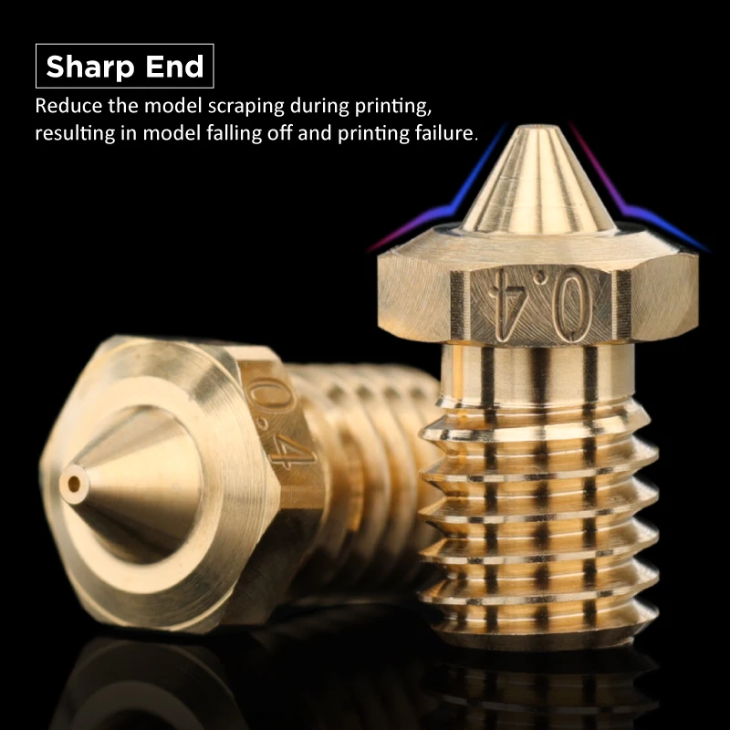 Mellow-bocal para Impressora 3d Hotend Ender Titan Prusa i3 Mk3 Qualidade Superior Bocal nf v6 Pcs Lot - Imagem 3