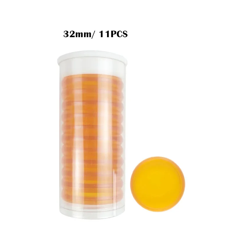 버섯 구멍 바인딩 노트북 디스크 링, 플라스틱 디스크 바인더, 책 바인딩 용품, 디스크 플래너, 11 개, 32mm