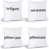Custom double-sided pillowcases (Christmas pillowcase, Thanksgiving pillowcase, Easter pillowcase, Halloween pillowcase, birthda 1