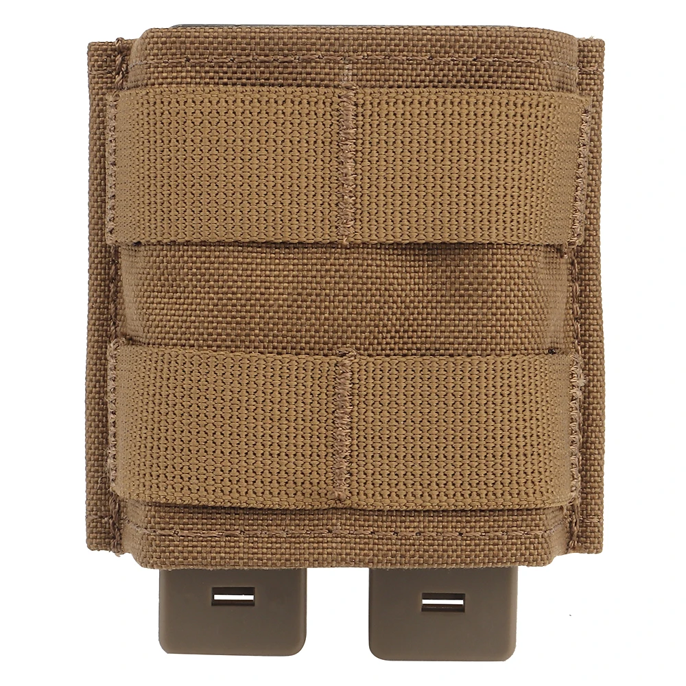 Airsoft 5,56 Single Mag Pouch Eingebauter Kydex Wedge Insert MOLLE Tactical Fast Mag Pouches AR15 M4 Gürteltasche Klein – Detail 27