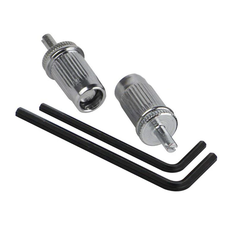 Chrome Metal Plated Roller Saddle Tune-O-Matic Bridge for Les Paul Style Electric Guitar Replacement 5