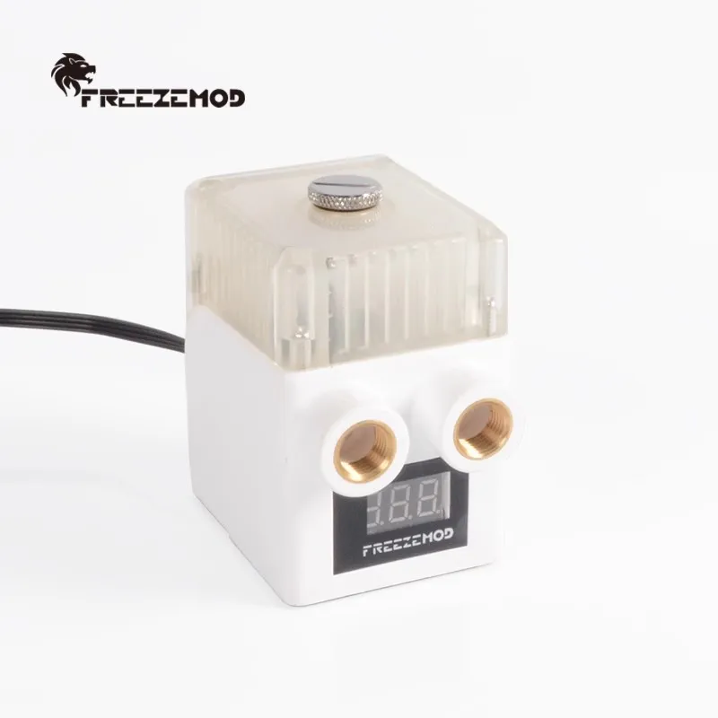 Zemod-integrado Bomba Tanque de Água com Display Digital Bomba Aio Refrigerado a Água 12v 450l h Fluxo Pub12wx 450l - Imagem 2