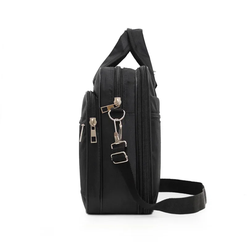 Briefcase leather briefcase document bag for Business and Travel