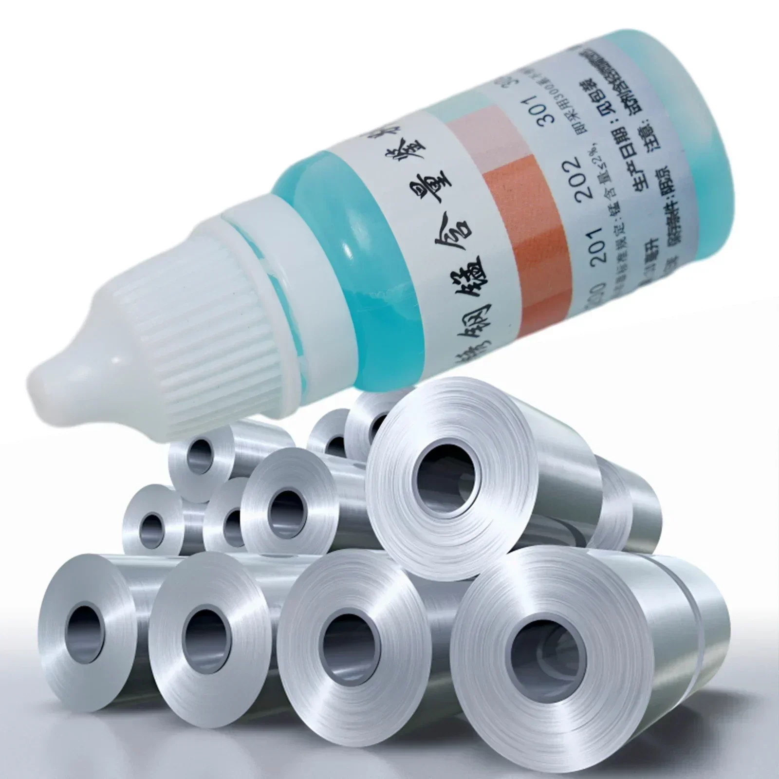 1Pcs 12ml 304 Stainless Steel Detection Liquid Identification Quick ...