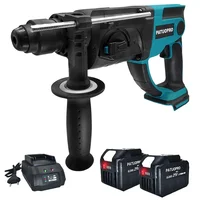 PATUOPRO 3-Functions Electric Rotary Hammer Brushless Impact Hammer Drill Multifunctional Home Power Tool For Makita 18V Battery 1