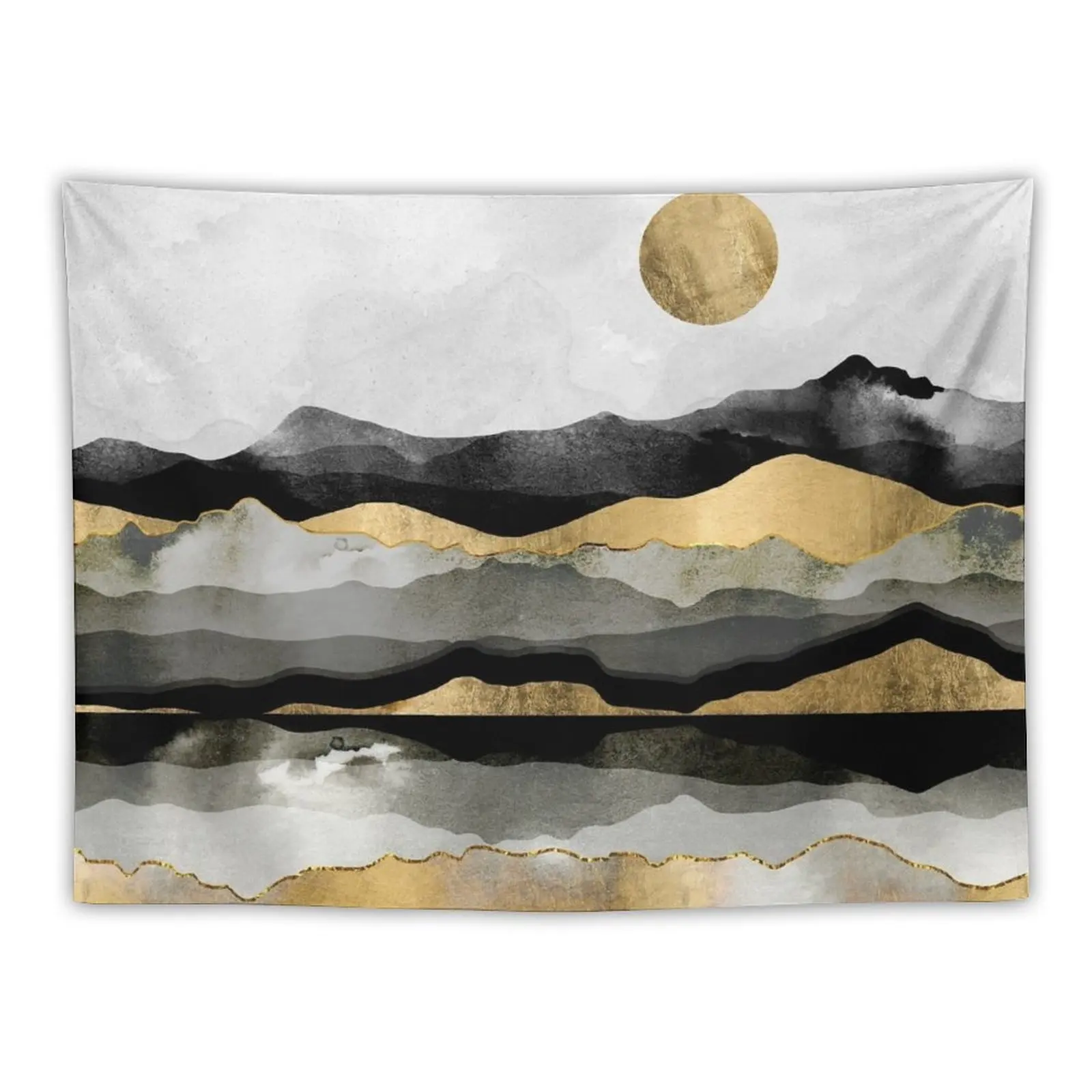 

Golden Spring Moon Tapestry Cute Room Things Room Aesthetic Decor