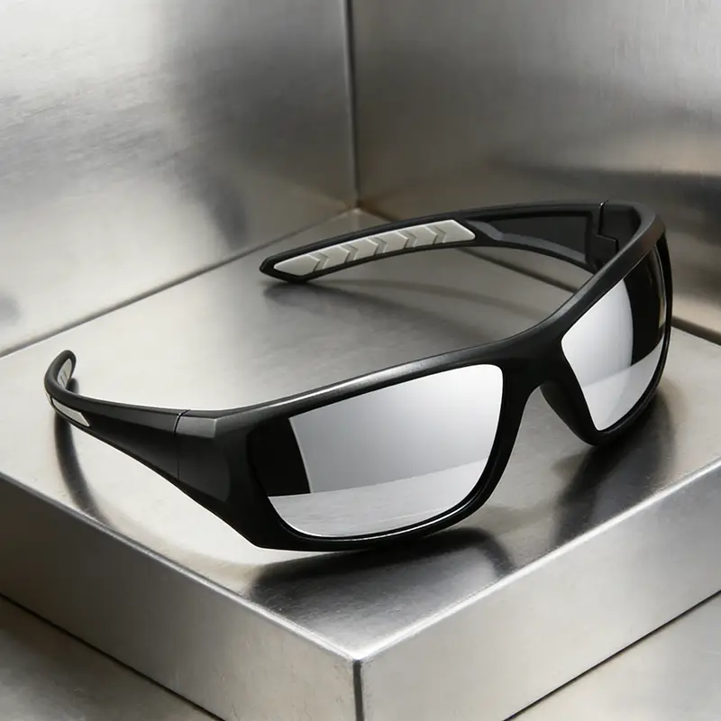 Polarized Sports Sunglasses UV400 Anti-Glare Full Frame Outdoor Cycling Fishing Glasses with Sturdy Construction - Image 11