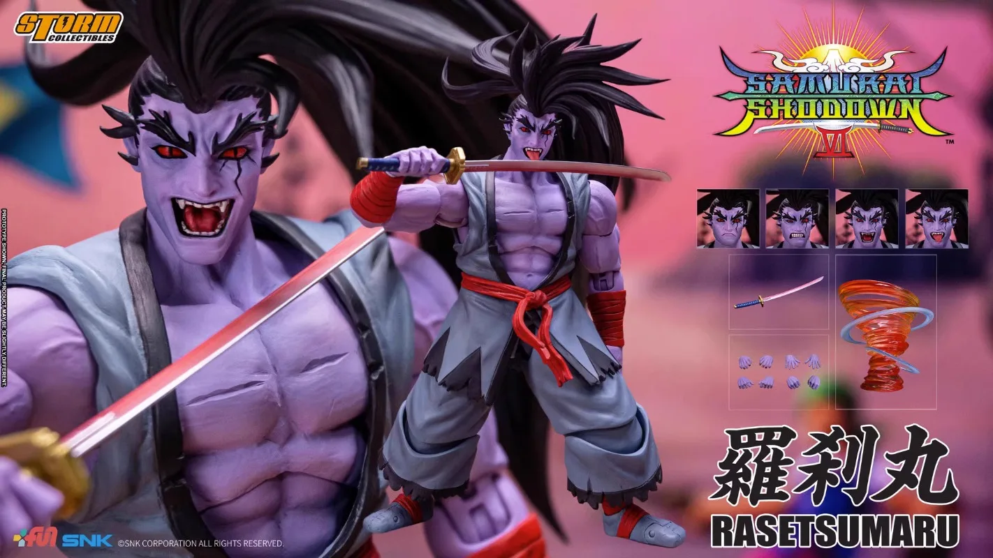 In Stock Original Storm Collectibles Rasetsumaru Haohmaru