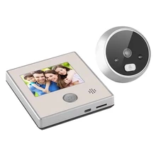 

Smart Peephole Camera 2.8-Inch Lcd Screen 1080P Smart Night Vision 160° Wide-Angle Anti-Theft Peephole Doorbell Camera