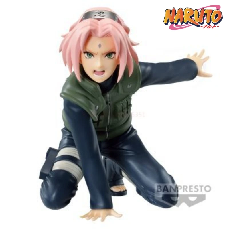 

Original Bandai Naruto Panel Spectacle Haruno Naruto Uchiha Sasuke Sakura Anime Figure Action Figures Model Kids Gifts Toys