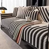Luxury Chenille Sofa Cover Four Season Universal Sectional Sofa Towel Anti-slip Couch Cover for Living Room, Not whole Set 1