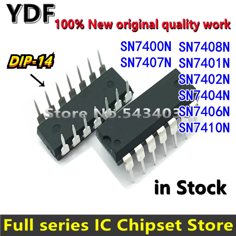 Reland Sun 5 Pièces SN7407N DIP-14 SN7407 DIP14 7407N DIP