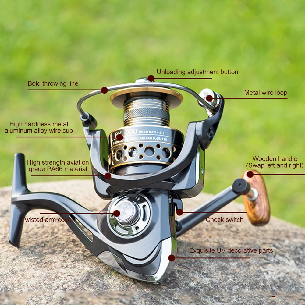 Water Resistance Spinning Reel 4