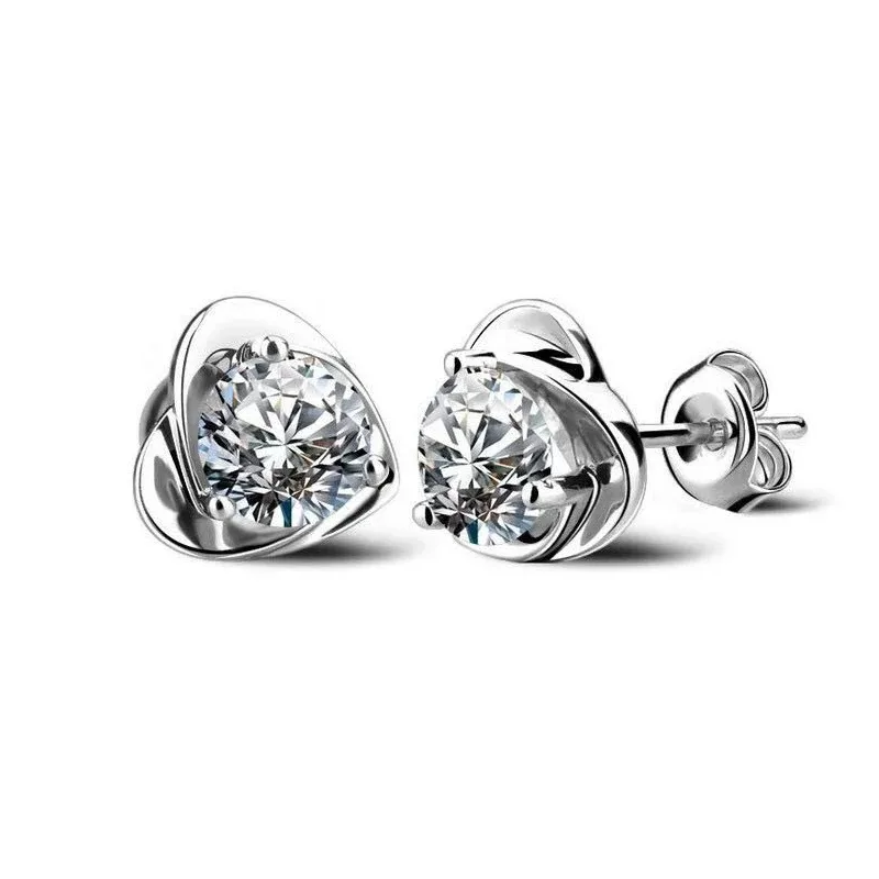 Therapy Energy Slimming Stud Earrings Weight Loss Ear Stud for Women Acupressure Health Care Magnetic Therapy Fitness Jewelry 6
