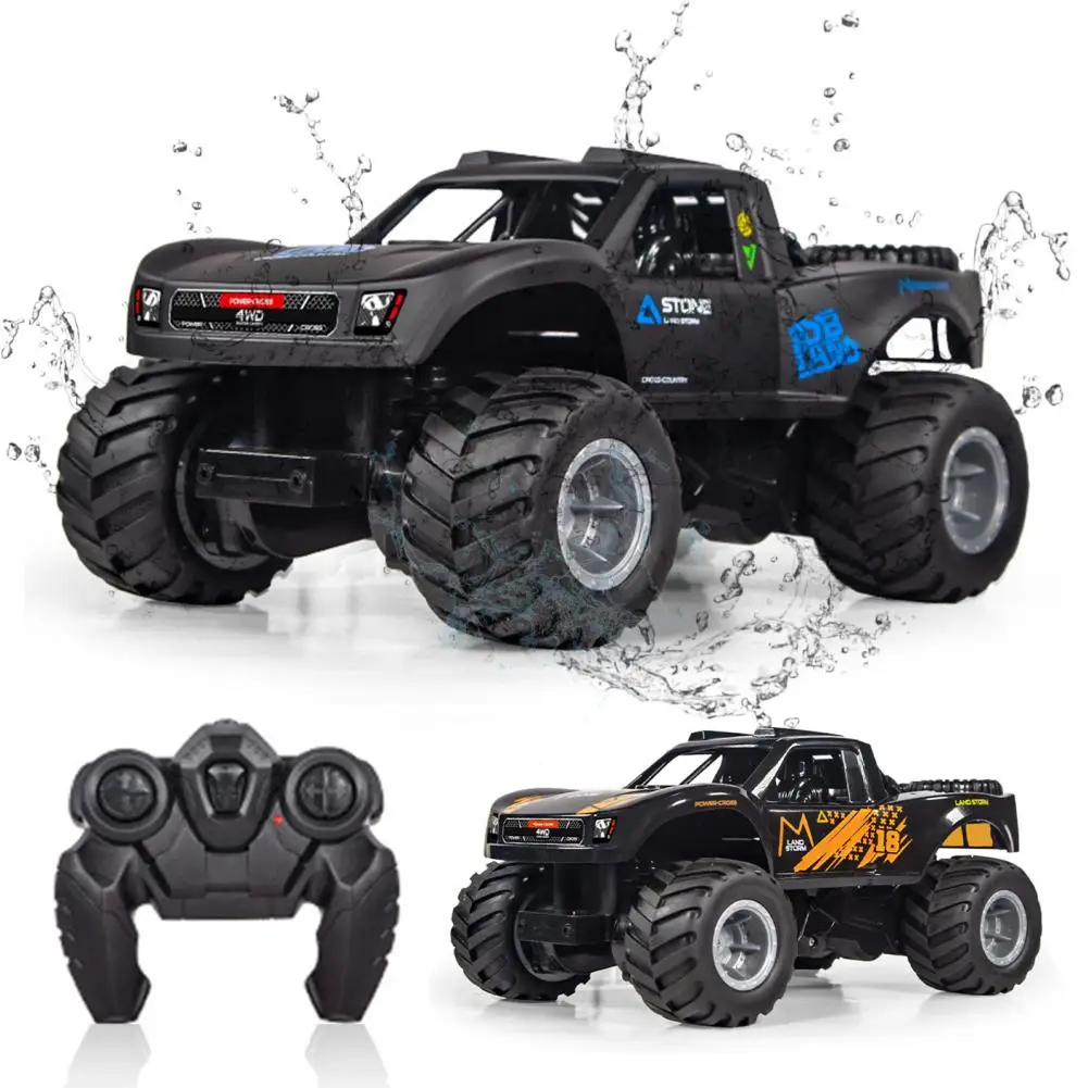 All-terrain Vehicle Toy Rc Stunt Car Waterproof 4wd Off-road Truck for Toddlers Electric All-terrain Crawler Vehicle Toy 4