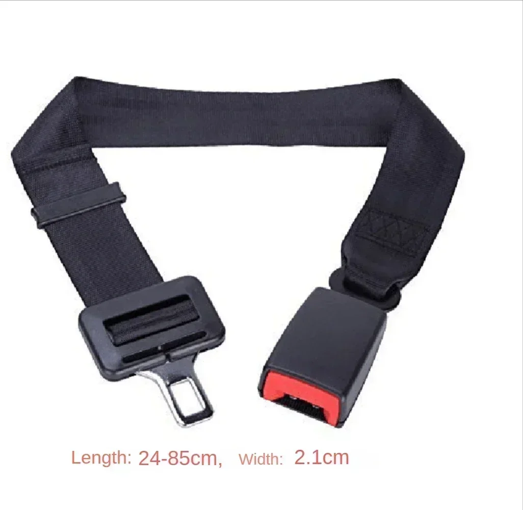 85CM 25-80cm Adjustable Car Auto Safety Seat Belt Seatbelt Extension Extender Buckle For Babies Chidren car accessories seat belt extender seat belt covers seat belt clip seat belt adjuster seat belt protection seat belt positioner seat belt protector seat belt stopper car seat belt accessory