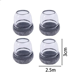 Silicone Non - Slip Chair Leg Caps - Waterproof Floor Protector Pads - 40PCS (2.5x3cm)