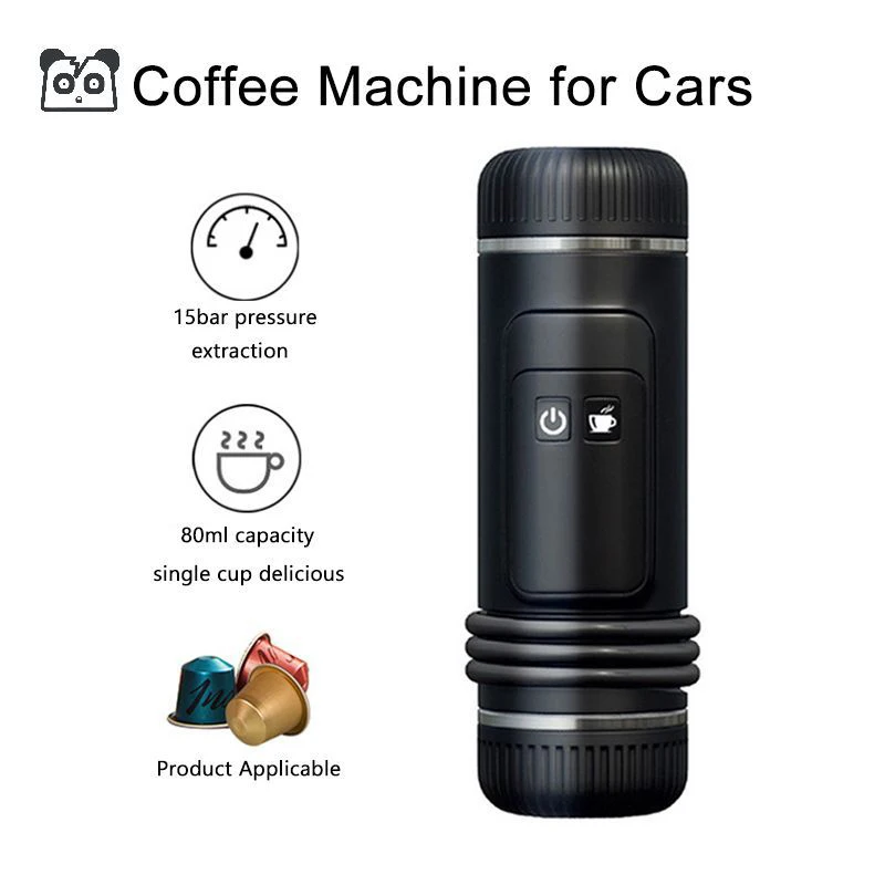 Capsules Café Moulu Nomade Machine Expresso Portable NCONCO - 12V Voiture Capsules Café Moulu Espresso Portable Rechargeable