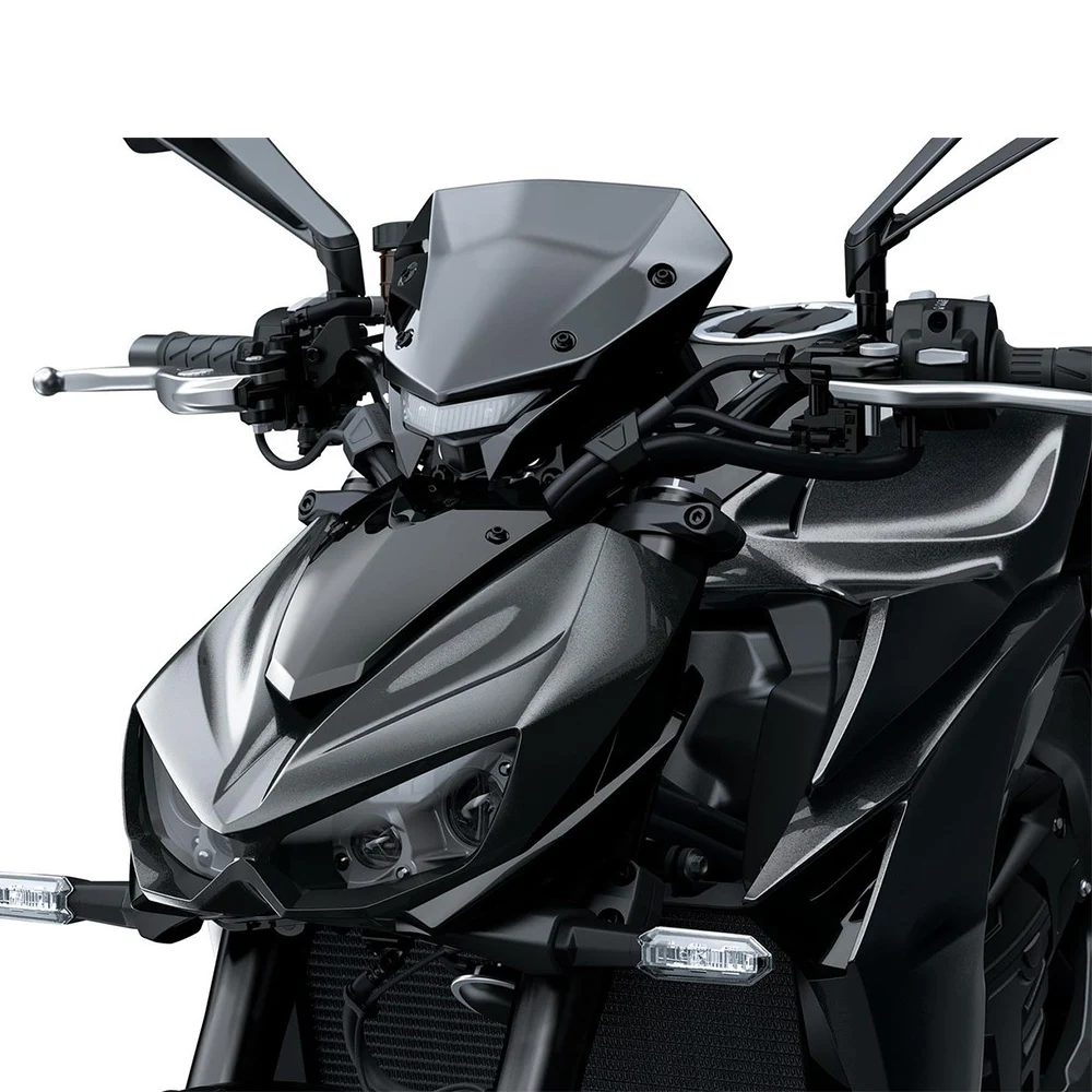 Kawasaki Z1100 Z 1100 SE 2026- 프론트 스포일러 페어링 윙렛 공기역학적 네이키드 다운포스 윙 디플렉터 윈드스크린 바이저