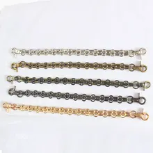 

26CM Length Metal Purse Chain Simple Handbag Strap Replacement DIY Bag Chain Korean Version Pouch Decorative Accessories