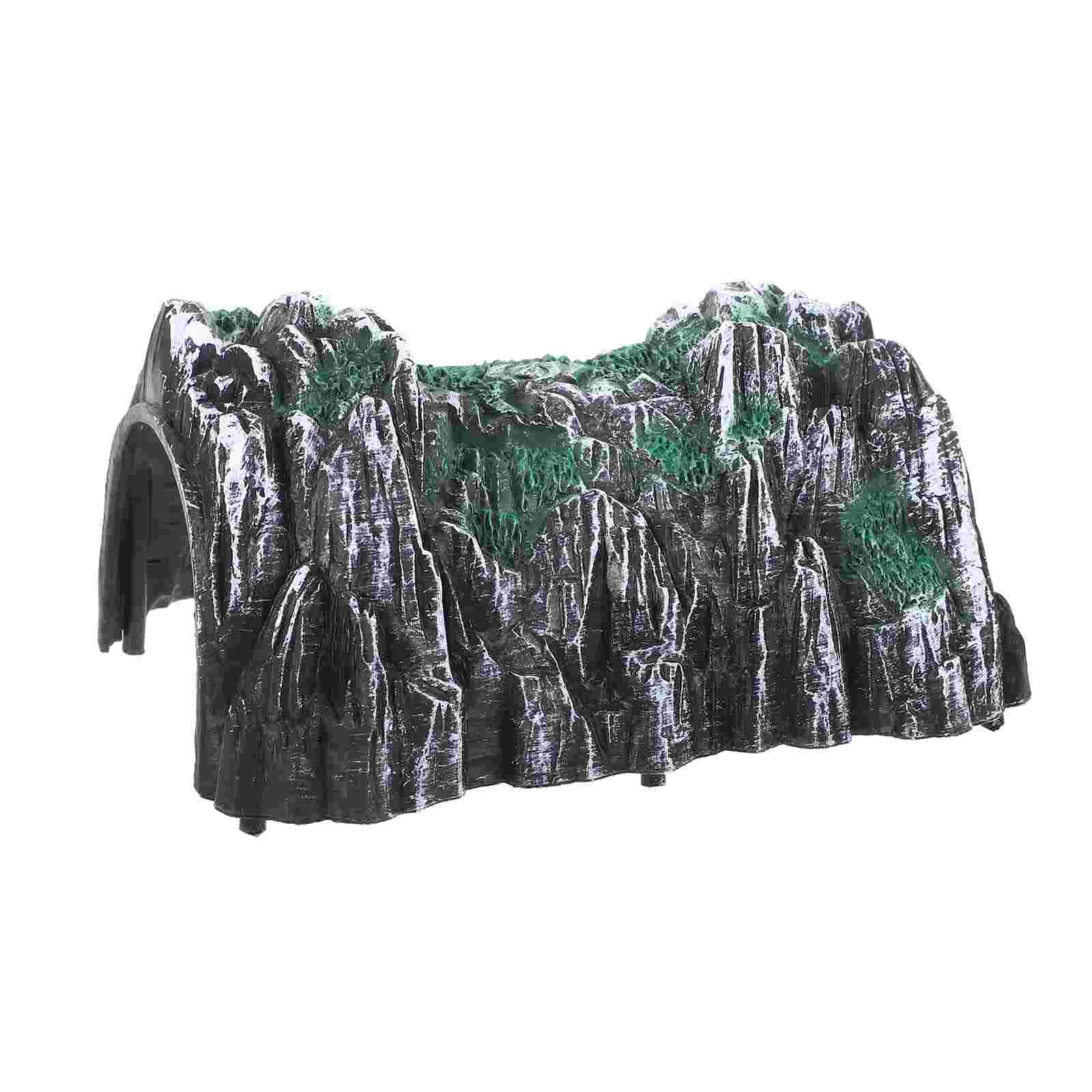 

Simulation Rockery Train Cave Tunnel Model Diy Miniature Railway Scene Accessory