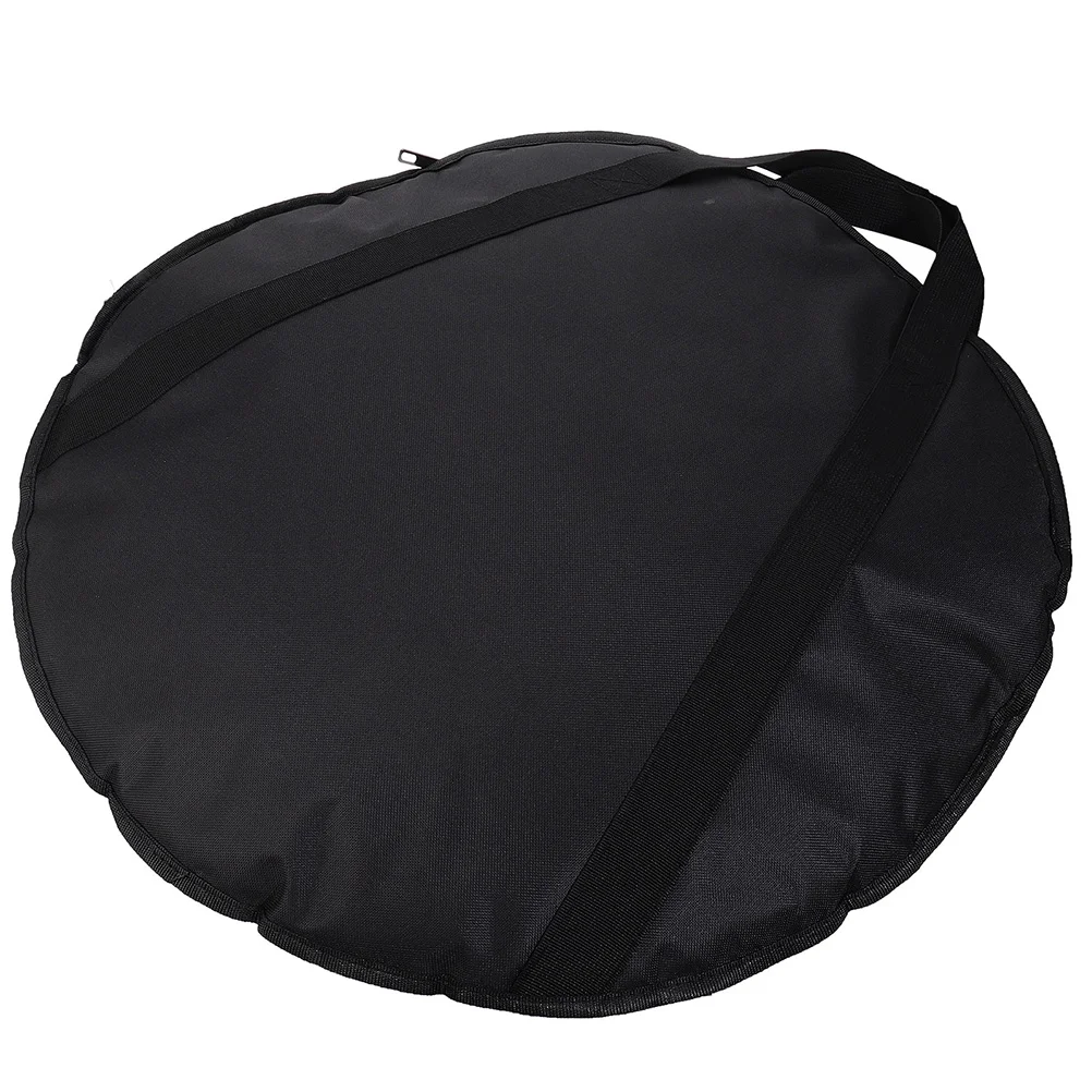 

Cymbal Bag Waterproof Round Cymbal Holder Instrument Storage Bag Tote with Backpack Straps