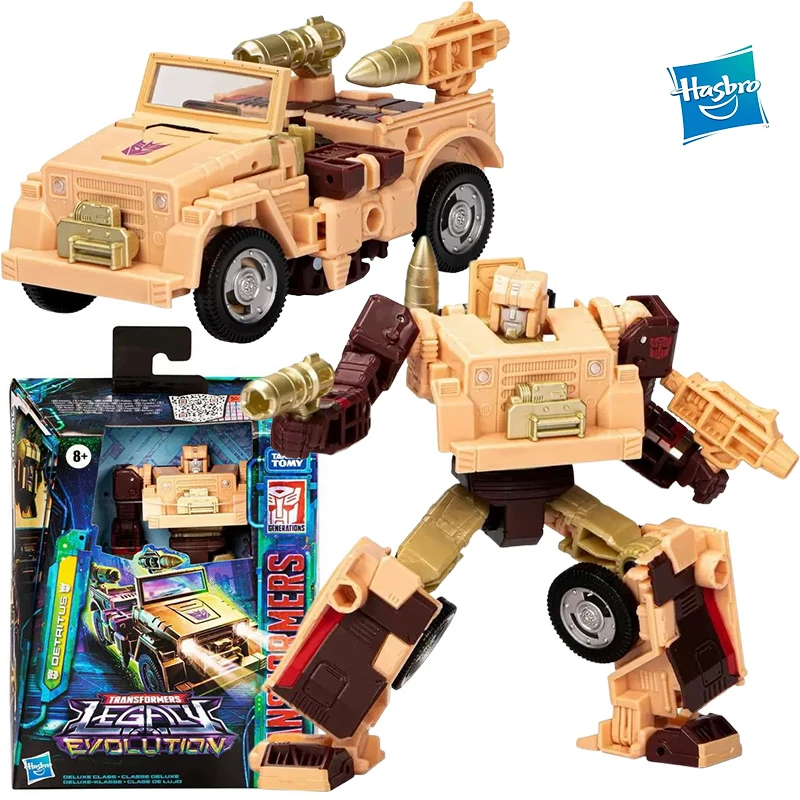 

Hasbro Transformers Legacy Evolution Detritus 12Cm Deluxe Class Original Action Figure Model Kid Toy Birthday Gift Collection