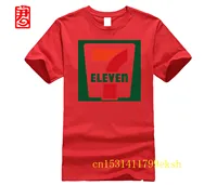 Dépanneur supermarché employés sept onze t-shirt marque de mode t-shirt hommes nouveau 2