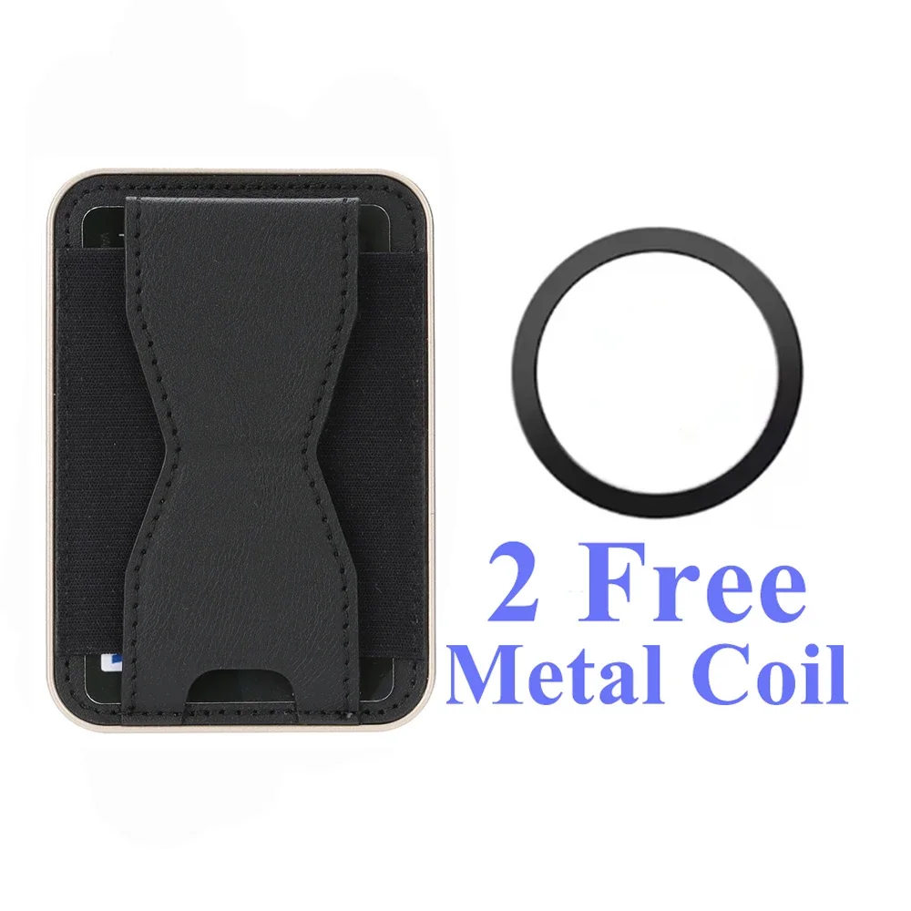 Universal Magnetic Card Holder with Kickstand