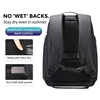 Fenruien Men 36L Business Backpack USB Waterproof  Multi Pocket Backpacks Fit 17.3 Inch Laptop 6