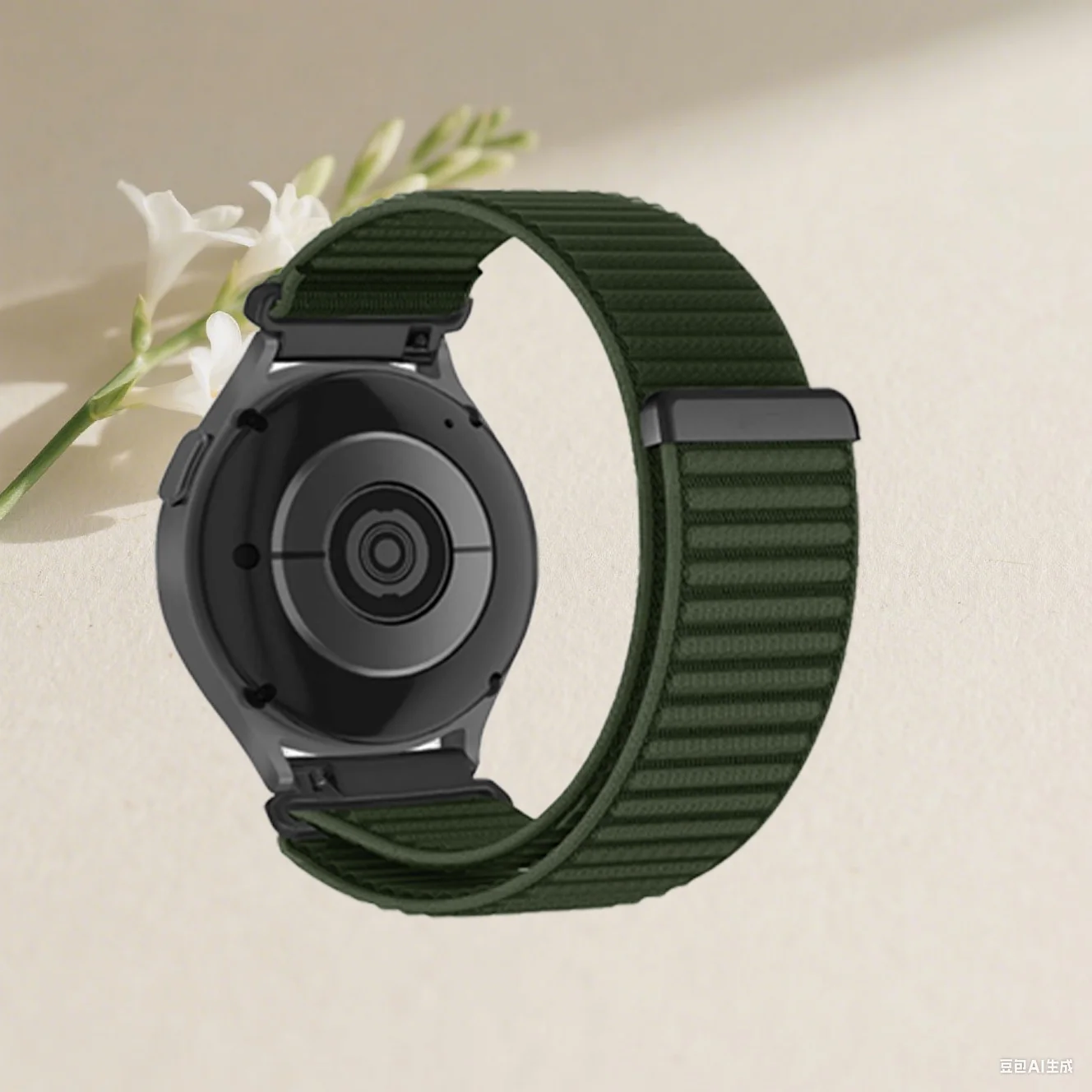 Versatile Sport Nylon Watch Band with Velcro Strap