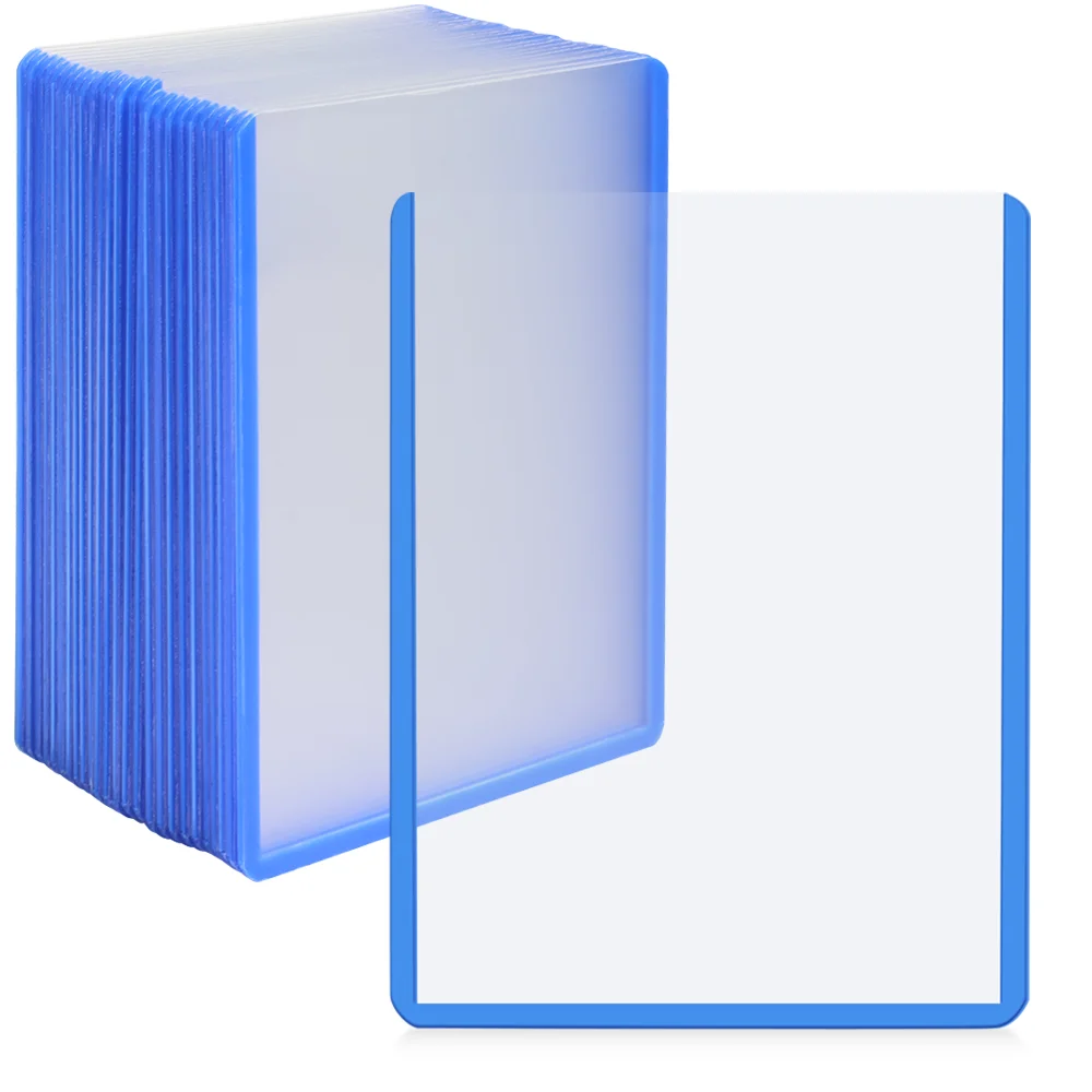Card Holders Toploader - 35PT Hard Plastic Sleeves For Trading Cards (25 To  1000 Qty) Card Sleeves 100
