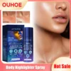 Body Glitter Spray Sparkly Glow Face Hair Shimmer High Gloss Lasting Waterproof Sweatproof Diamond Highlight Illuminator Makeup 1