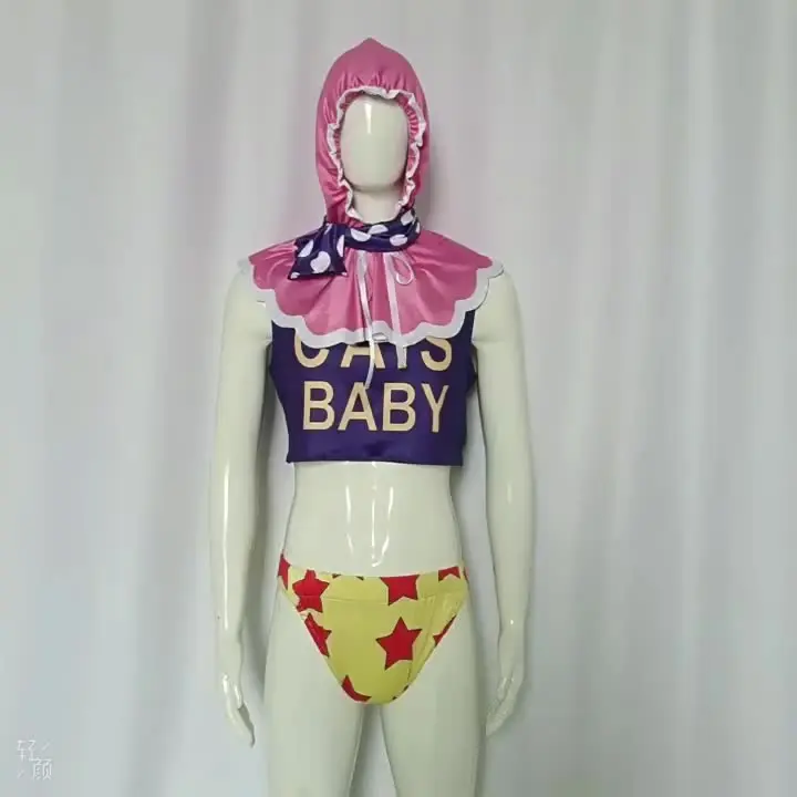 Фэнтези Сенсор Розовый Косплей Детская Фантазия Аниме Пират Маскировочный