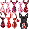 30/50/100pcs Dog Neckties For Valentine's Dogs Bowties/Tie Small Dogs Pets  Bow Tie Regular Necktie For Small Dogs Cats 1