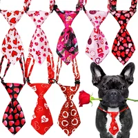 30/50/100pcs Dog Neckties For Valentine's Dogs Bowties/Tie Small Dogs Pets  Bow Tie Regular Necktie For Small Dogs Cats 1
