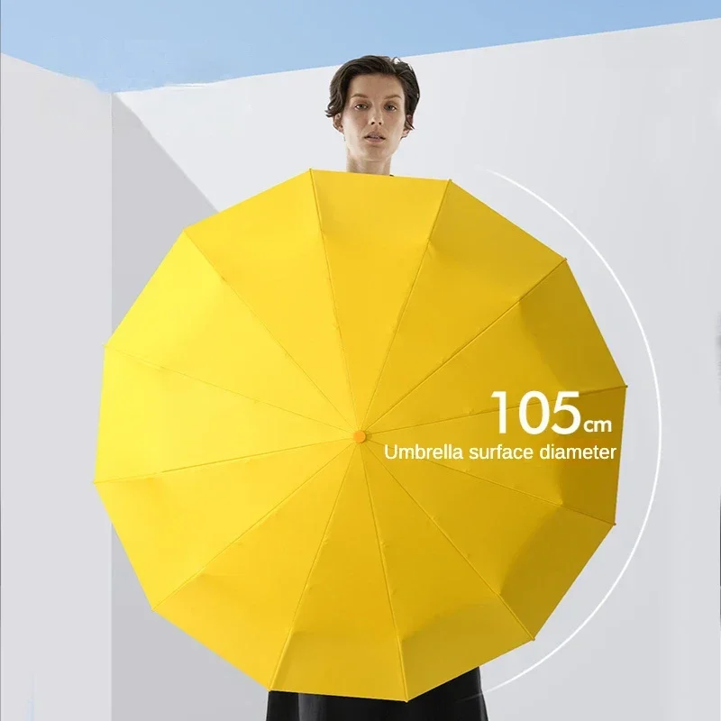 Windproof Automatic Umbrella for All Weather Protection