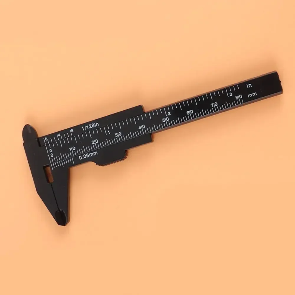 Eyebrow Measuring Vernier Caliper Tattoo Makeup Measurement Tools Portable 80mm Plastic Microblading Caliper Ruler Permanent