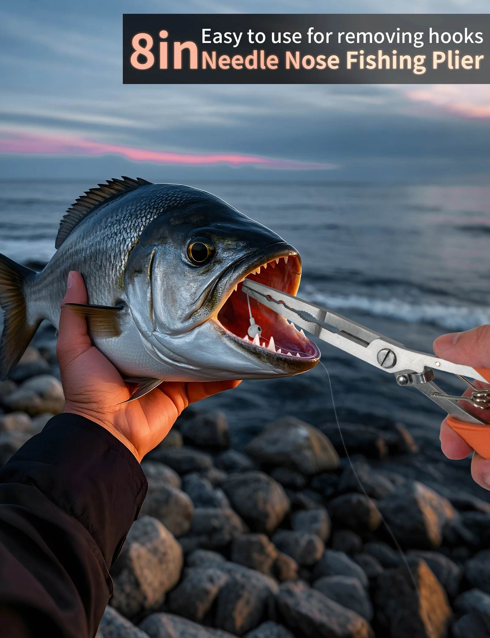 Multifunctional Stainless Steel Fishing Pliers 5