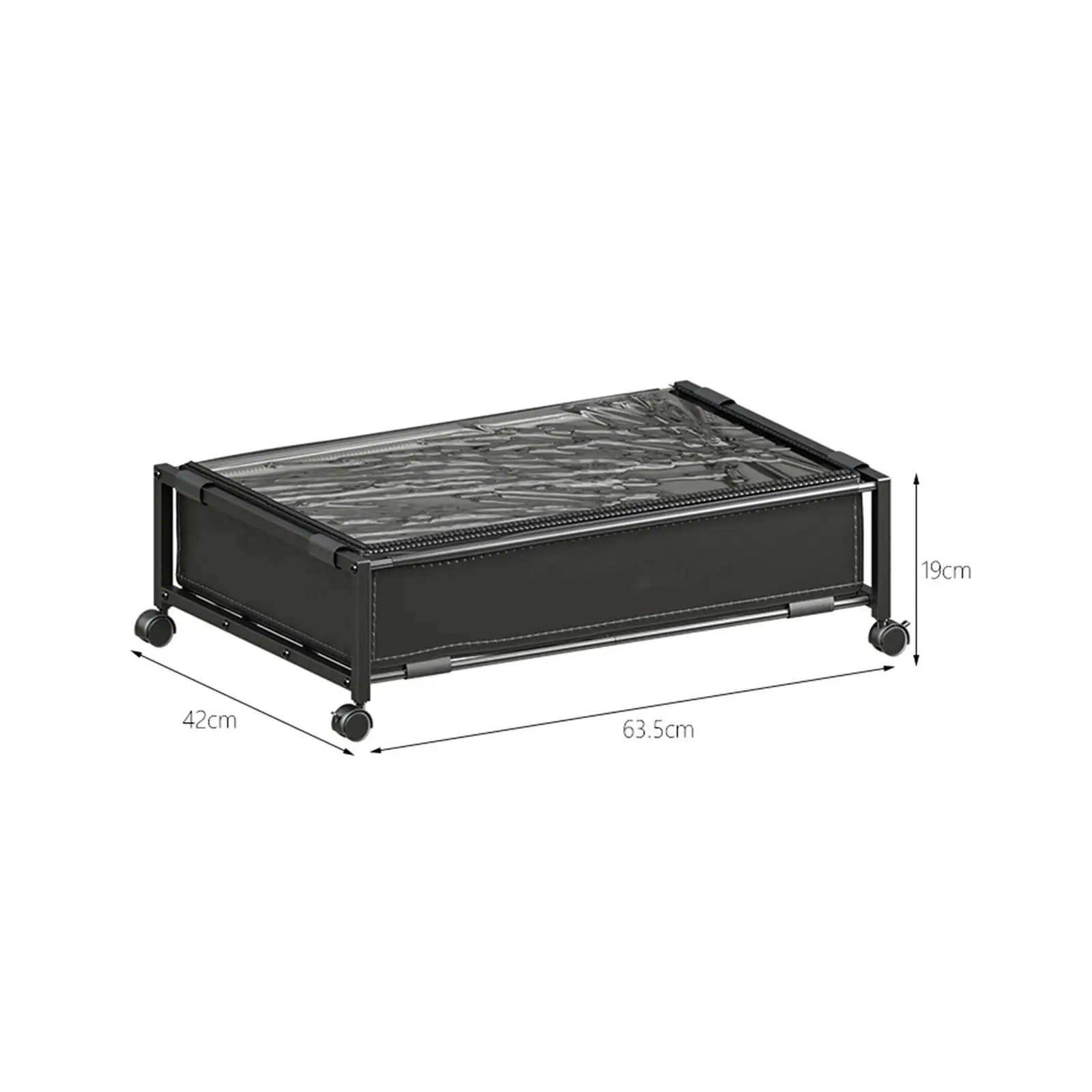 

under Bed Storage with Wheels Space Saving Multipurpose under Bed Storage for Shoes Toys Blanket Study Rooms Utility Rooms
