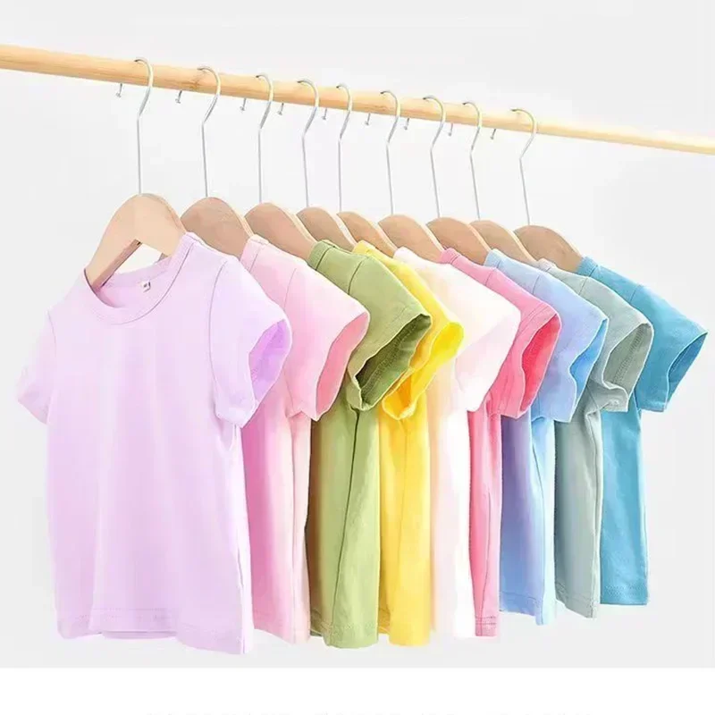 100% Cotton Child's Clothing Cartoon Train Print Children T-shirt Boys Girls High Quality T Shirt Kids Tee Summer Casual Tops 5
