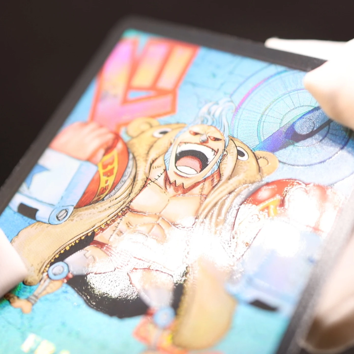OPCG One Piece X Kumamon Englische DON-Karte 3D-Texturierte Strohhut-Team Luffy Zoro Nami Chopper Robin Anime Sammelkarten TCG – Detail 14