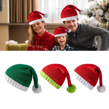 Family Christmas Beanie – Knit Holiday Hat for Adults & Kids
