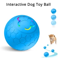 Interactive Dog Pet Ball Toys With Led Lilght Automatic Moving Smart Ball Dog Color Changing Bouncing Rotating Pet Products 1