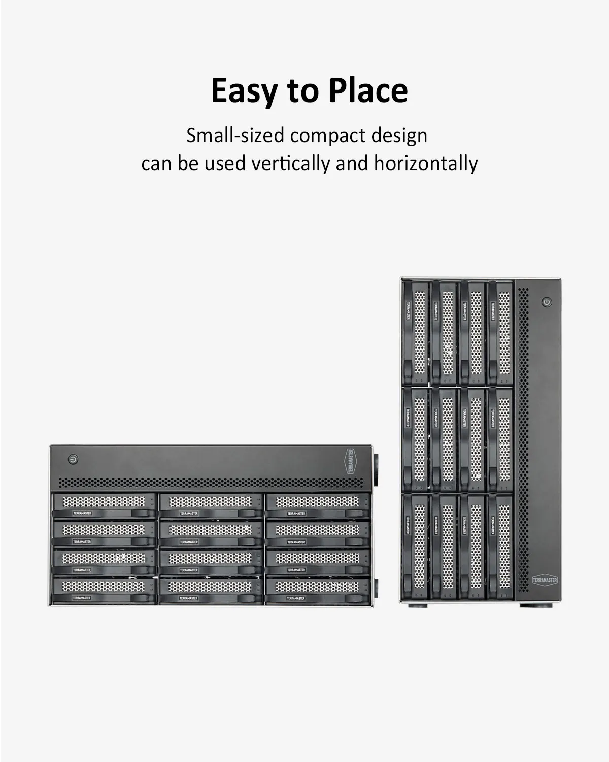 TERRAMASTER T12-423 12-Bay High Performance NAS for SMB with Quad-core CPU,8GB DDR4 Memory,2x2.5GbE Ports,Network Storage Server images - 6