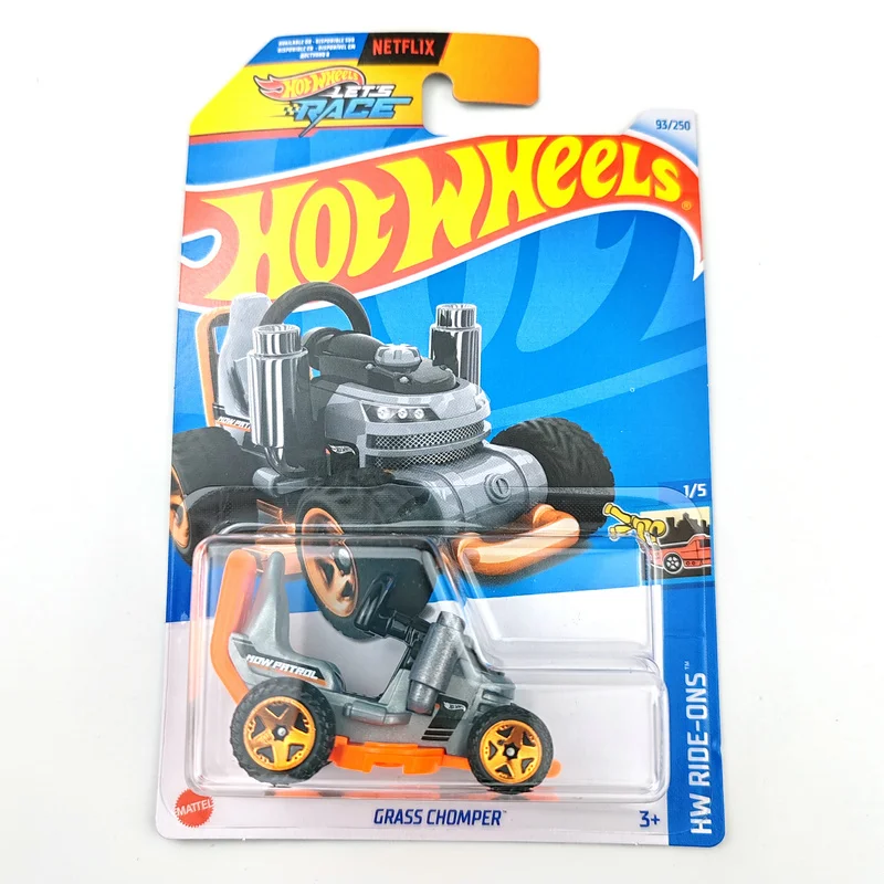 

2024-93 Hot Wheels Cars GRASS CHOMPER 1/64 Metal Die-cast Model Cars Toy Vehicles