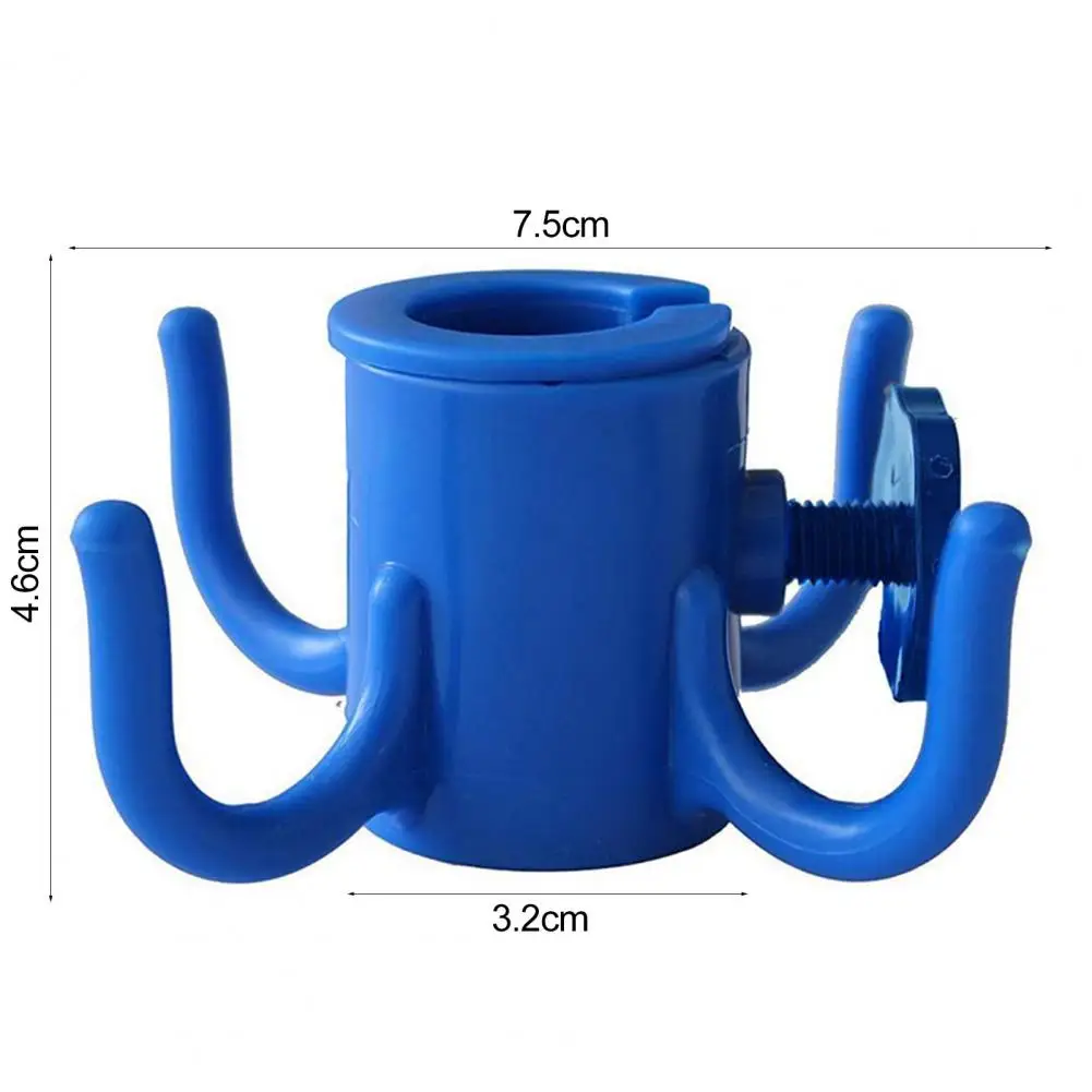 Portable Widely Compatible Space-saving Four Feet Umbrella Hook Accessory Umbrella Hanging Hook Outdoor Supply