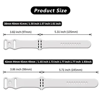Bracelet imprimé Snoopy de plage pour Apple Watch 11 10 9, Bracelet remplaçable en Silicone pour iWatch 46mm 44mm 42mm 41mm 6