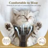 VavoPaw Cat Harness and Leash Set for Walking Adjustable Kitten Vest Harness with Reflective Strip Breathable Mesh Cat Harness 2